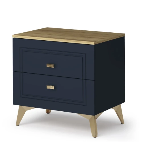 Тумба Вега Сапфир, темно-синий