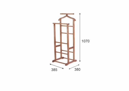 Вешалка костюмная В 9Н средне-коричневый