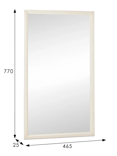 Зеркало настенное Артемида слоновая кость 77 см х 46, 5 см