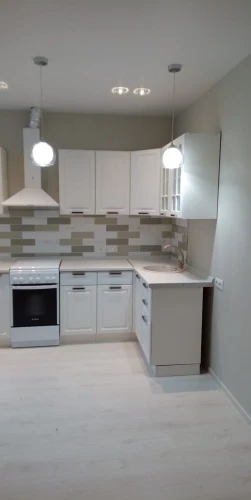 Угловая кухня Прага от Vivat-mebel на заказ 2.0х1.4 м. цвет белое дерево