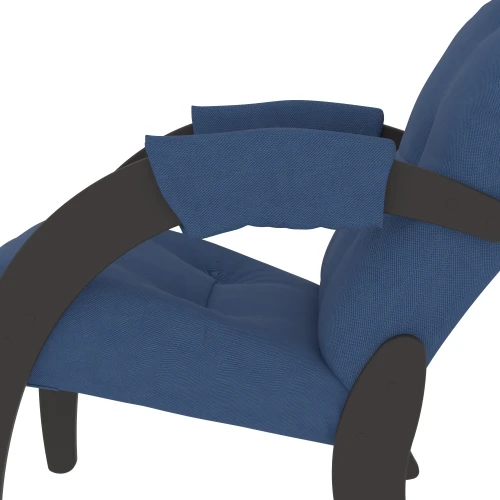 Кресло для отдыха Модель 61 Ткань опхелия 7, каркас венге