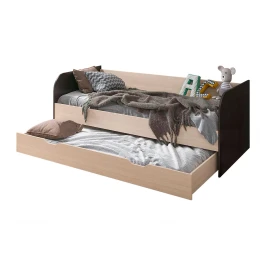 Кровать Балли двухспальная (1932х725х950) венге/дуб белфорт