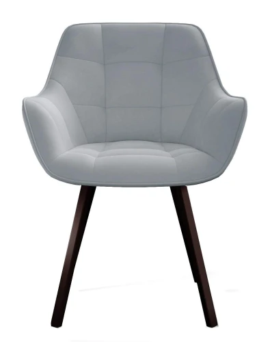 Стул DikLine 252 М поворотный, B22 GREY, ножки черные