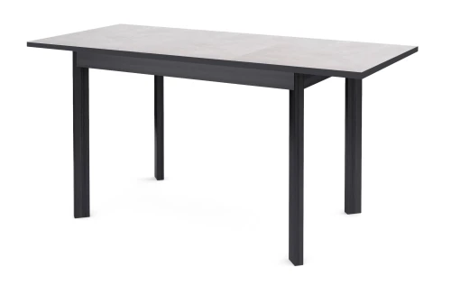 Стол DikLine L110 хромикс белый/ опоры черные