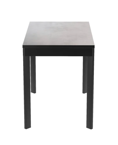 Стол DikLine L110 хромикс белый/ опоры черные