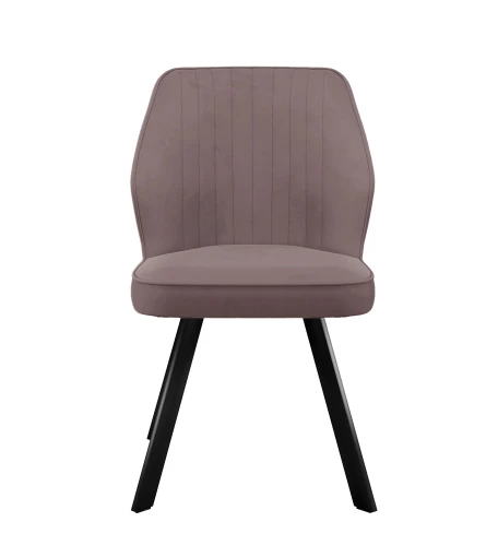 Стул DikLine 232 поворотный B5 LATTE, ножки черные