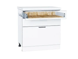 Ящик низкий POWER BOX1 Дуб Вотан/Серый 85*768*447