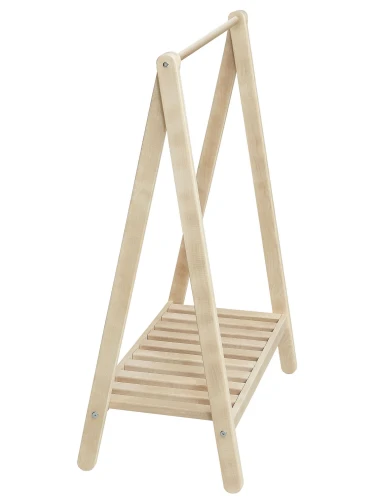 Стойка для одежды низкая без покрытия