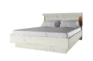 Кровать 160 P с подъемником, BJORK, цвет ольха полярная/оникс