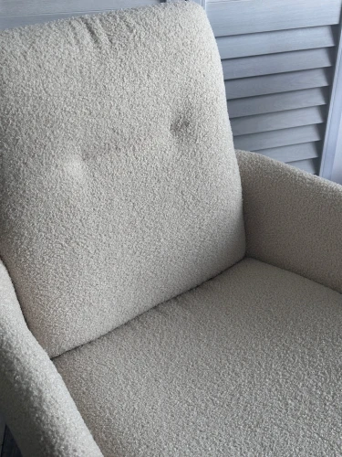 Стул DAREM Белый букле Davis now or never -03 / черный каркас, ®DISAUR