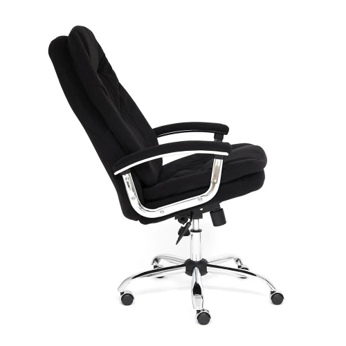 Кресло SOFTY LUX  флок , черный, 35