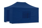 Быстросборный павильон-шатер 3х4,5 м Серии S8 липучки/молния (Синий) Быстросборный павильон-шатер 3х4,5 м Серии S8 липучки/молния (Синий)