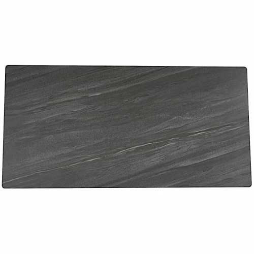 DT308 Стол обеденный Austrilia sand black, 180*90*75, керамич. столешница, основание металл черный