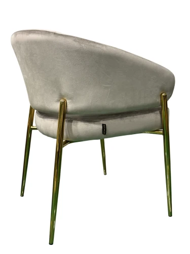 Стул обеденный Стелла ART2959-BG, бежевый/глянцевое золото