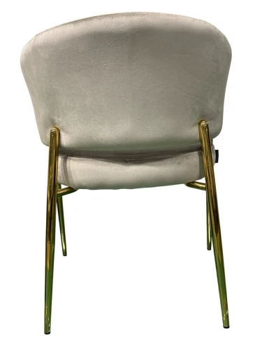 Стул обеденный Стелла ART2959-BG, бежевый/глянцевое золото