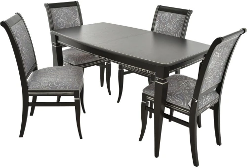 Стул «Сибарит-2», Базар 149-2, черный с серебром