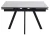 Стол НЕО-2 115 MATTE БЕЛЫЙ МРАМОР, керамика / Черный каркас, М-City
