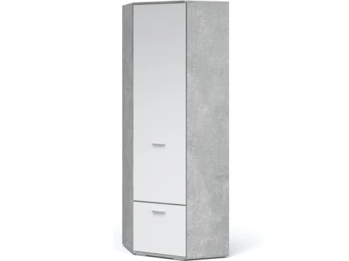 Шкаф «Виола» 70, Ателье светлый/белый