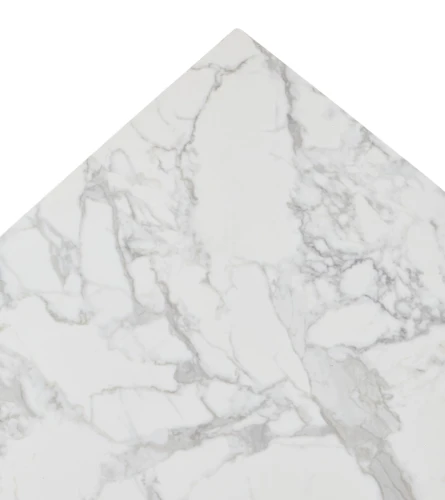 Стол ESMIR 160 MATTE ARABESCATO SOLID CERAMIC/ орех, ®DISAUR