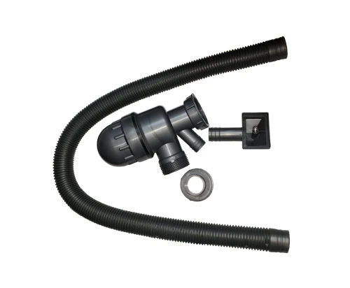 Кухонная мойка из нержавейки BLANTEK FS-5050HN Honeycomb Nano black ECO