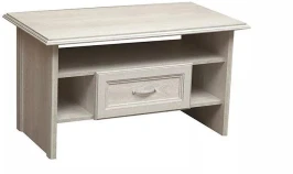 Журнальный стол Сохо 32.20 бетон белый/бетон патина