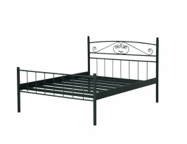 Кровать двойная Лацио 42.27-01 Металл черный