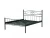 Кровать двойная Лацио 42.27-01 Металл черный