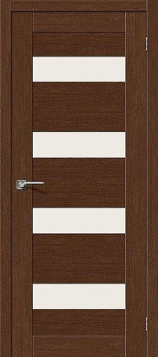 Межкомнатная дверь экошпон ĒLPORTA Легно-23 Brown Oak Magic Fog