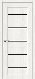 Межкомнатная дверь экошпон BRAVO Мода-22 Black Line White Dreamline