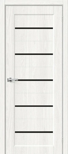 Межкомнатная дверь экошпон BRAVO Мода-22 Black Line White Dreamline