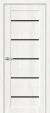Межкомнатная дверь экошпон BRAVO Мода-22 Black Line White Dreamline