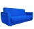 Диван Лира 140 синий ППУ
