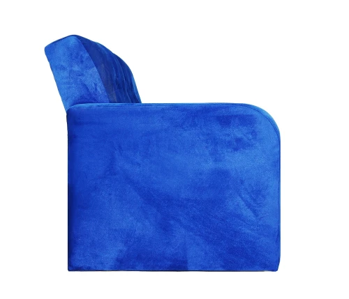 Диван  Оксфорд  90х170 велюр синий