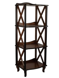 Этажерка-стеллаж Джульетта-3 орех