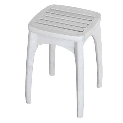 ъТабурет Массив-решетка снег