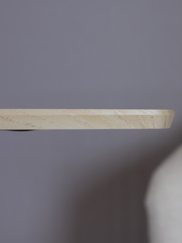 Стол придиванный Дей дуб янтарный/черный