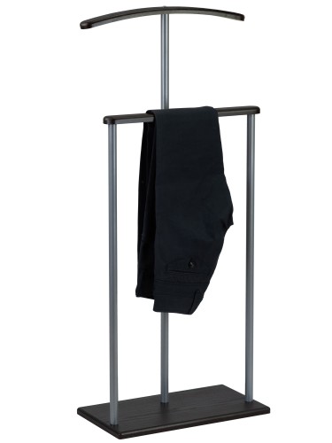 Вешалка костюмная Дэви 1 металлик/венге