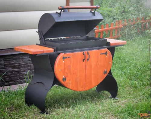 Мангал-коптильня МК-2д