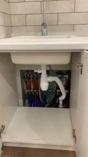 Кухня Прага белое дерево на заказ 2.8 м от фабрики Виват