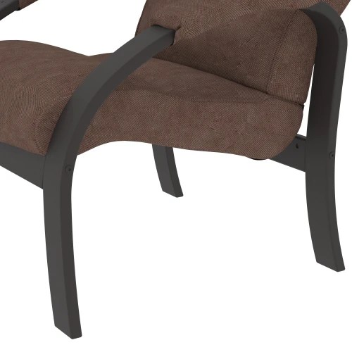 Кресло для отдыха Шоле, Ткань опхелия 15, каркас венге