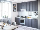 Кухонный гарнитур Сканди-03 Graphite Softwood Кухонный гарнитур Сканди-03 Graphite Softwood