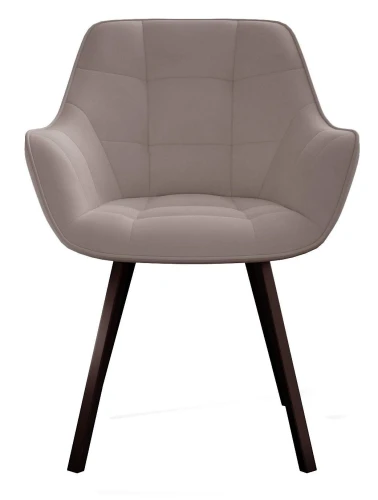 Стул DikLine 252 М поворотный, B5 LATTE, ножки черные