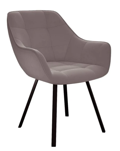 Стул DikLine 252 М поворотный, B5 LATTE, ножки черные