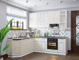 Модульная угловая кухня Ницца-03 Агат