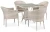 Комплект плетеной мебели T706/Y350-W85 4Pcs Latte