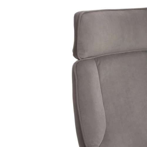 Кресло CHARM флок , серый, 29