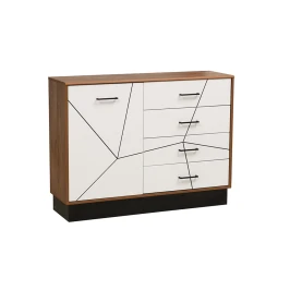 Комод Гамма 54.08, Таксония, Белый