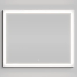 Зеркало Лайт 100, Белый камень ПВХ 57805