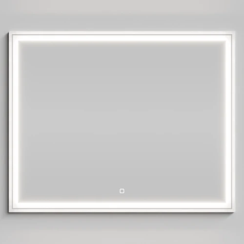 Зеркало Лайт 100, Белый камень ПВХ 57805