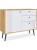 Комод Вега Саксония 105, белый матовый